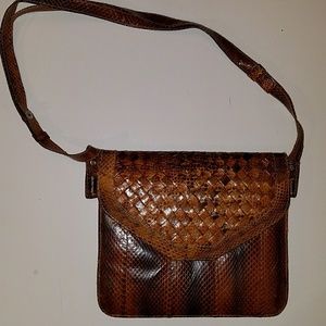 VINTAGE SNAKESKIN  MINI BAG